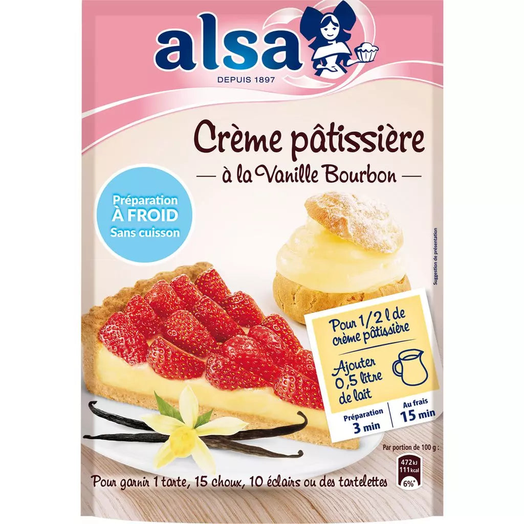 ALSA crema pastelera de vainilla bourbon 125g