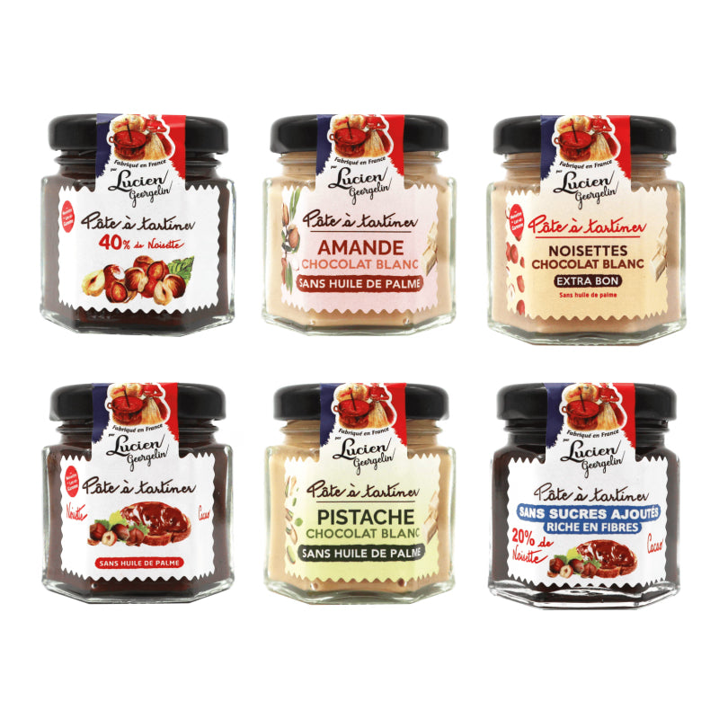 LUCIEN GEORGELIN Assortment of 6 Spreads (45g each)