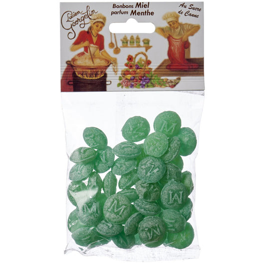 LUCIEN GEORGELIN Honey Mint Flavored Candies 150g