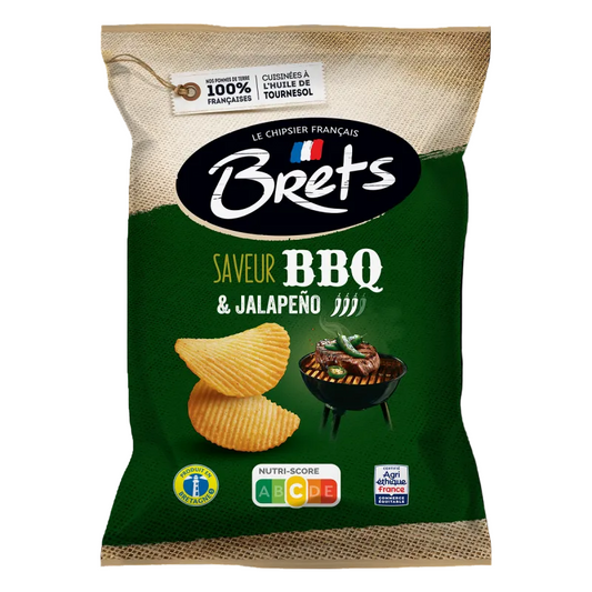 BRETS BBQ & Jalapeño 125 g