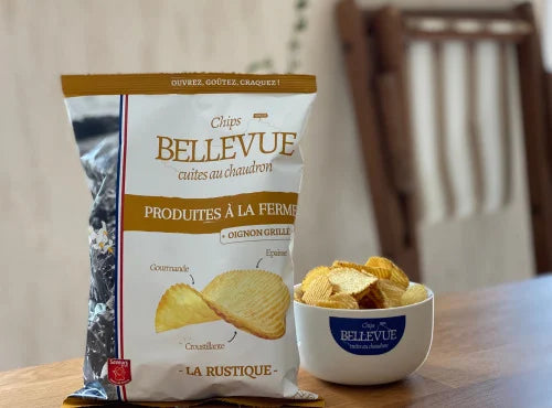 BELLEVUE Farmhouse Chips with Roasted Onion 125g