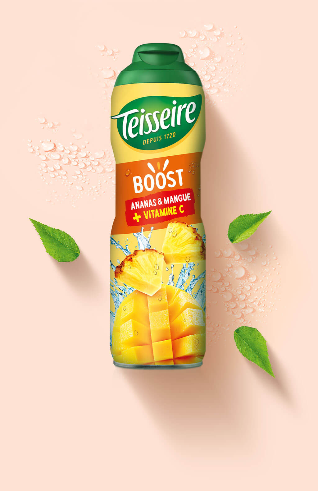 Sciroppo TEISSEIRE Ananas e Mango – Boost 600ml