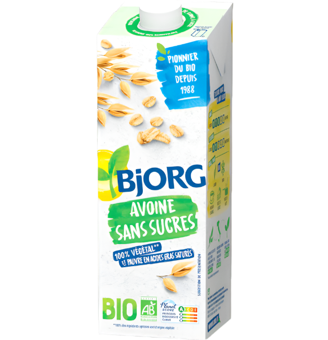 BJORG Bio-Hafermilch ungesüßt 1L