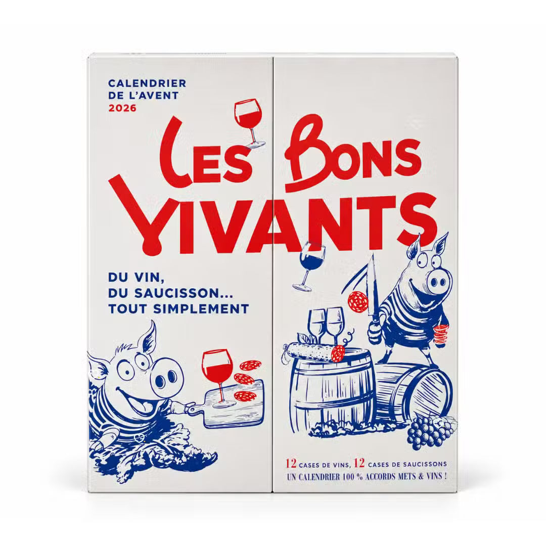 LES BONS VIVANTS Calendrier de l'Avent Saucisson & Vin 2026