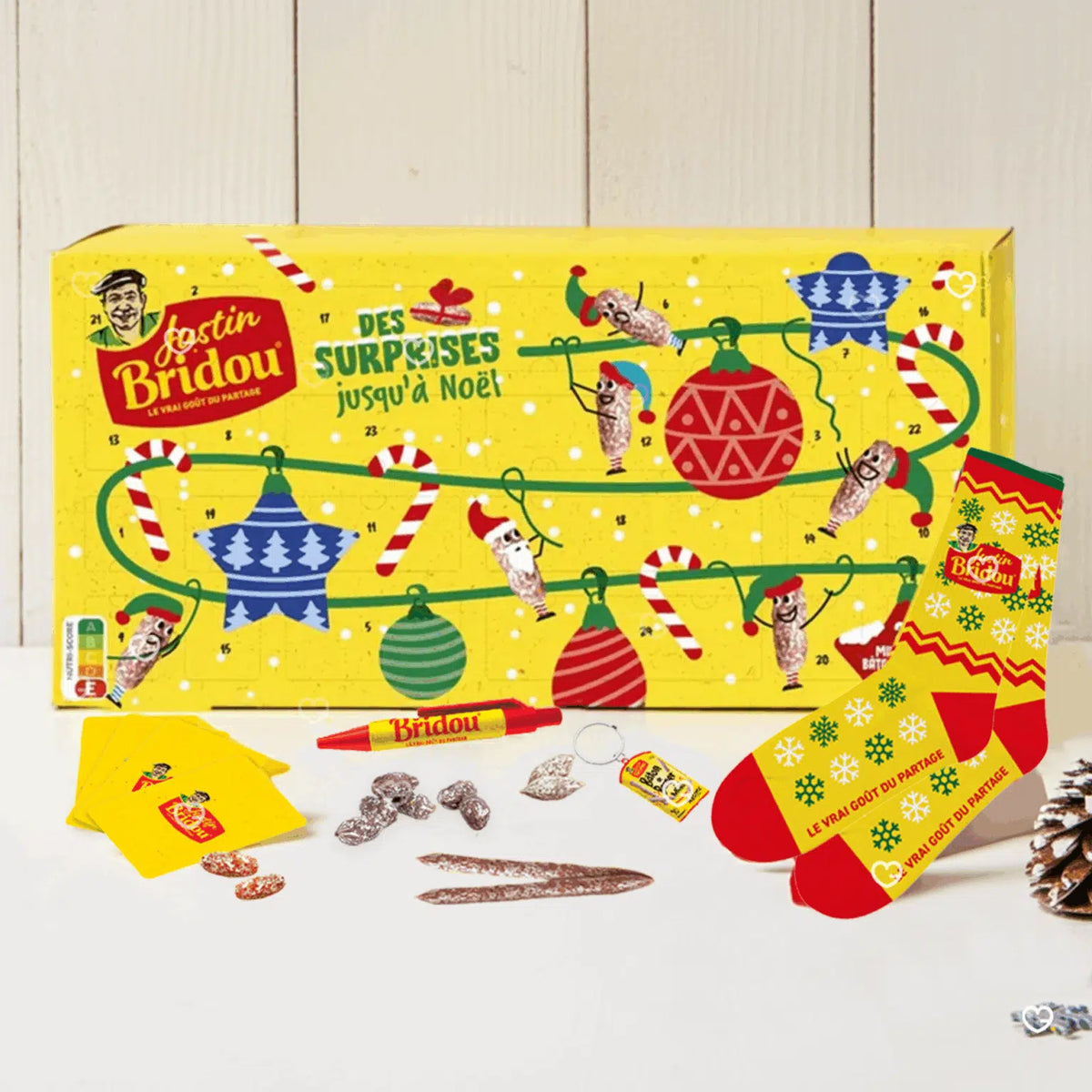 JUSTIN BRIDOU Advent Calendar 2026