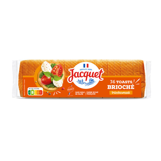 JACQUET Toasts brioché x36 -250g*