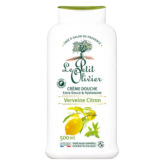 LE PETIT OLIVIER Extra-Mild Lemon Verbena Shower Cream 500ml