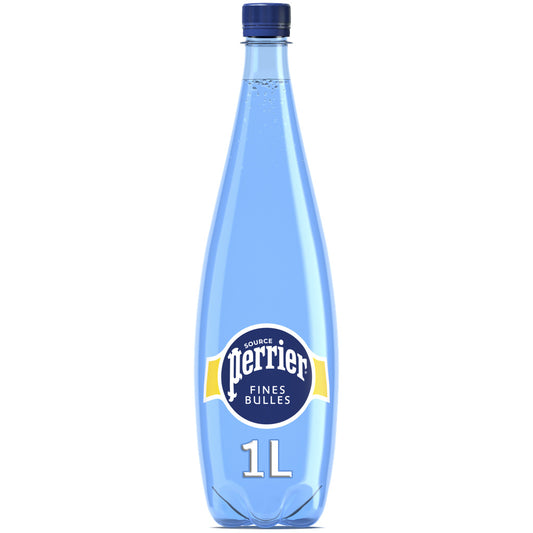 PERRIER Eau minérale naturelle gazeuse fines bulles 1L