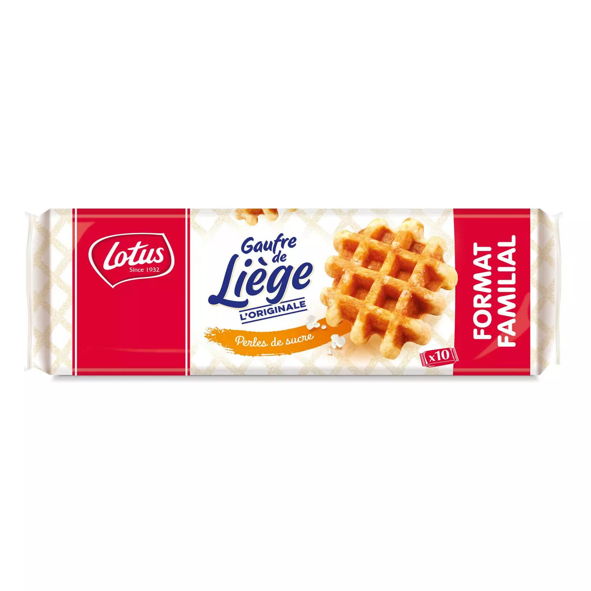 LOTUS waffle of Liège family size 450g