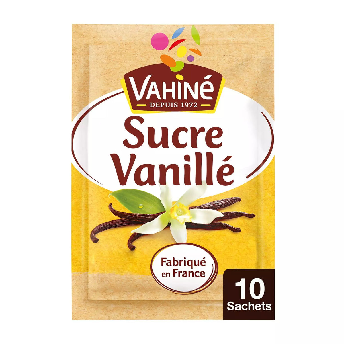 VAHINE Azúcar Vainillado 10x7,5g