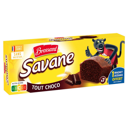 BROSSARD Savane Pocket soft all-chocolate cake 210g