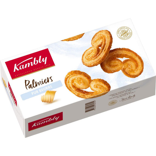 KAMBLY Palmiers pur beurre 100g