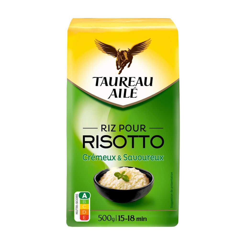 Arroz para risoto TAUREAU AILÉ 500g