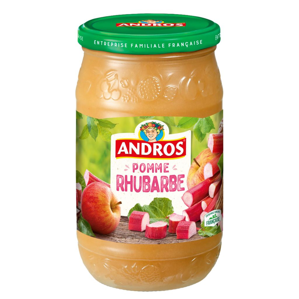 ANDROS Dessert Apfel-Rhabarber-Kompott 750g