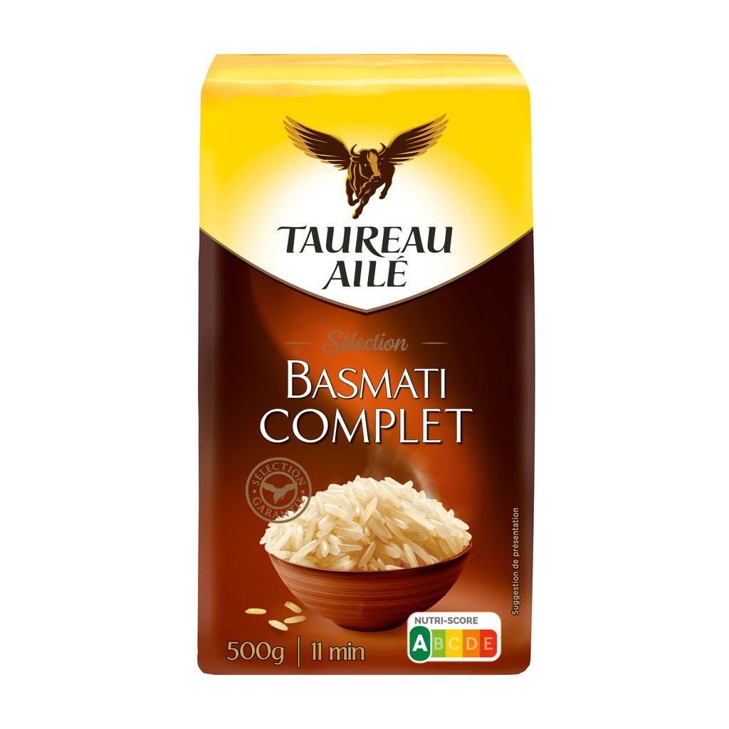 TAUREAU AILÉ Basmati rice complet 500g