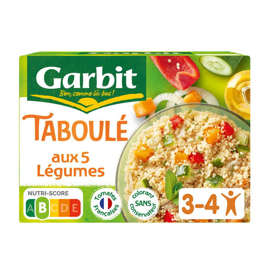 Tabulé GARBIT con 5 verduras 525g