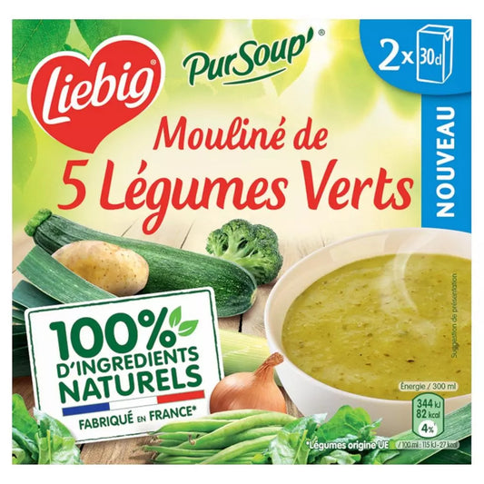 LIEBIG Sopa de Verduras Estilo Campestre 5 (2x300ml) 600ml