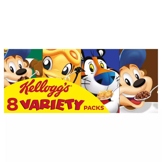 Céréales KELLOGG'S – 8 variétés en mini-portions individuelles 8x25g