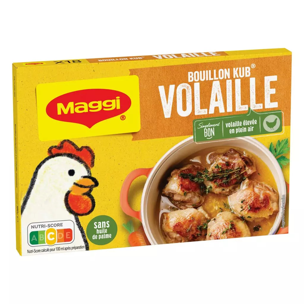 Cubitos de Caldo de Pollo MAGGI (18x10g) 180g