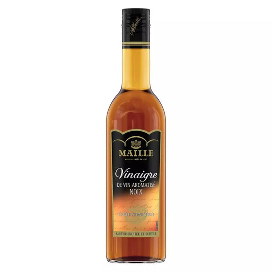 Vinaigre de vin rouge infusé à la noix MAILLE – 500 ml