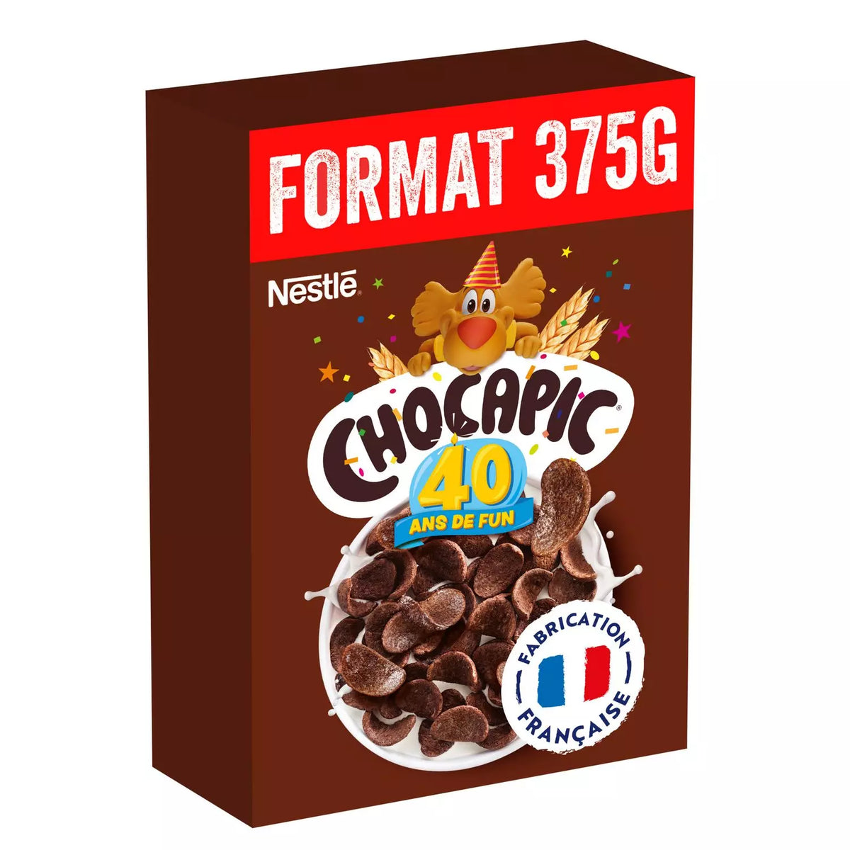 Céréales au chocolat NESTLÉ CHOCAPIC 375g