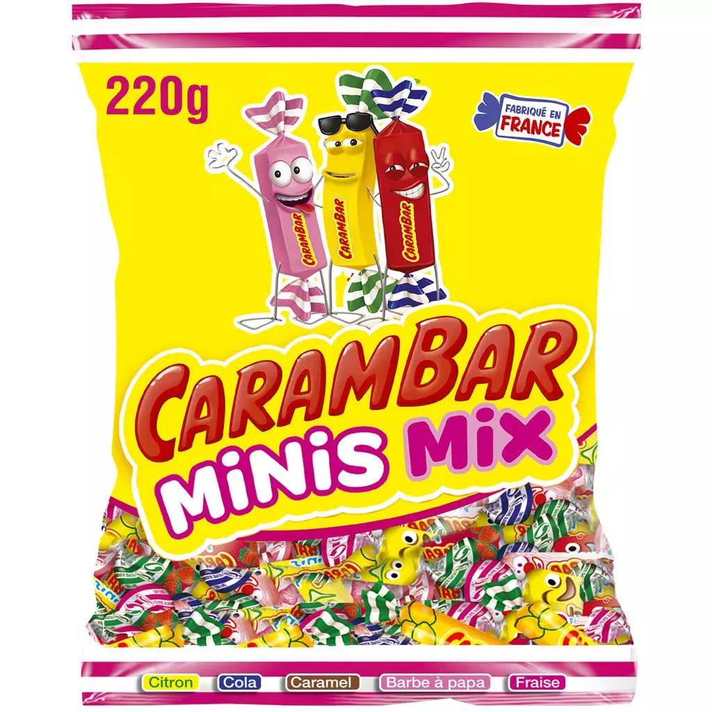Caramelle CARAMBAR Mini Mix 220g