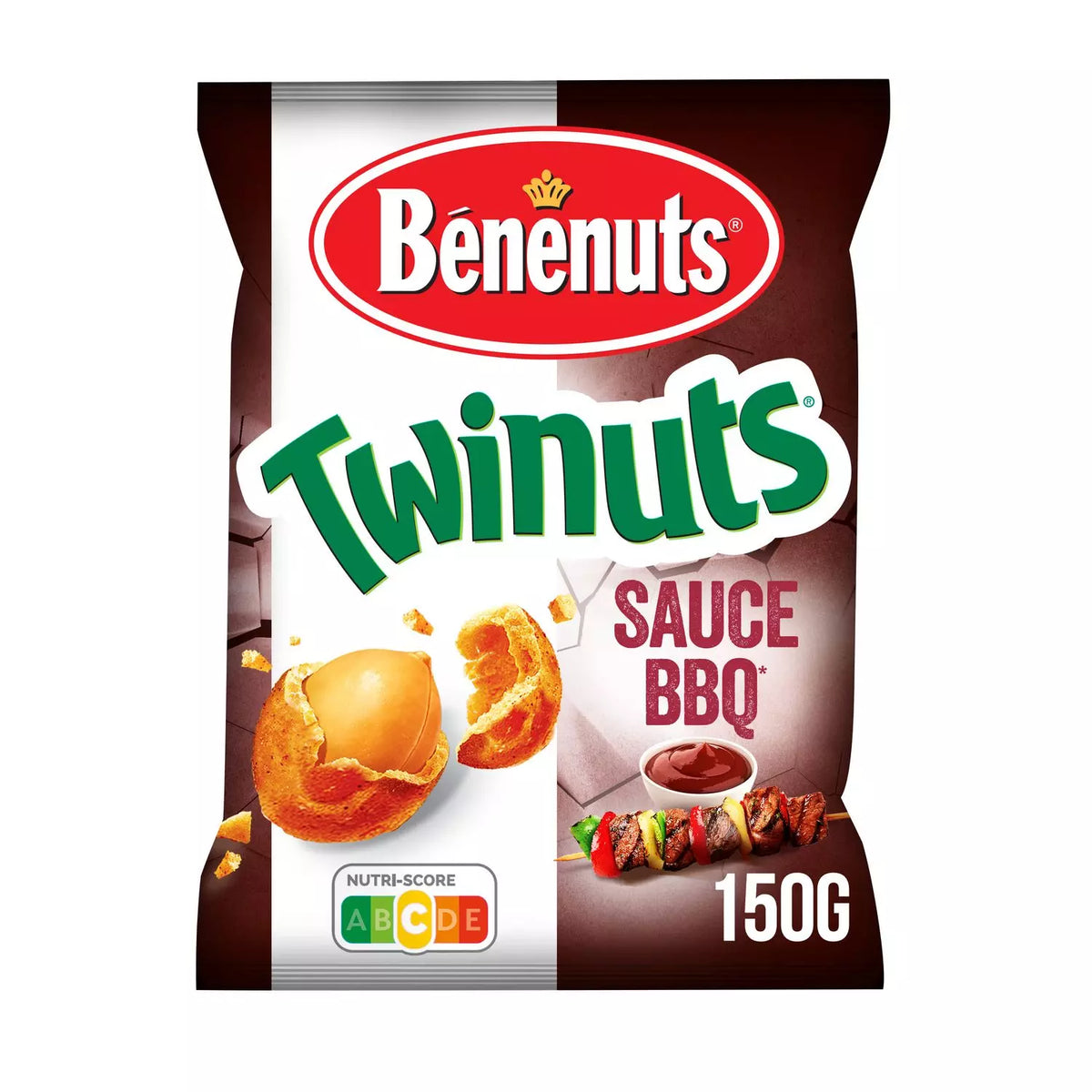 BENENUTS Arachidi Ricoperte Twinuts Gusto Barbecue 150g