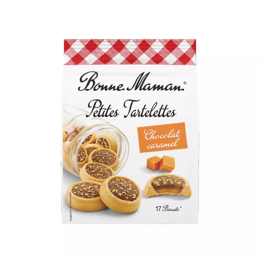BONNE Maman Petites Tartelettes Galletas de Chocolate y Caramelo 250g