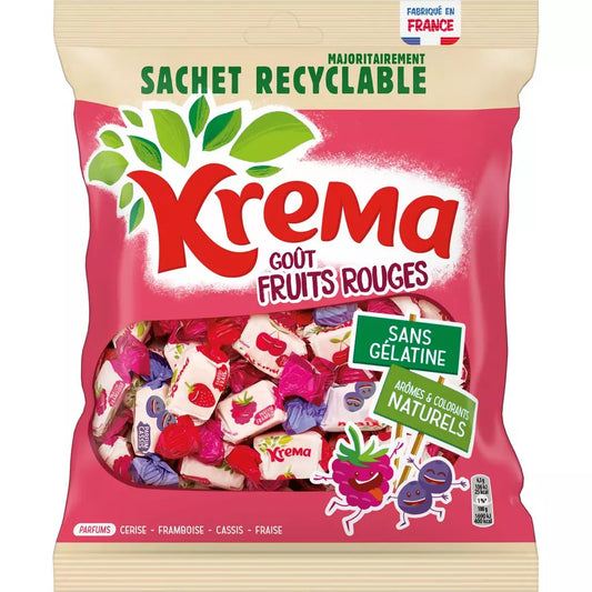 Caramelos de Frutos Rojos KREMA 240g