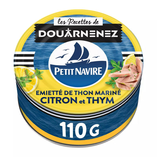 PETIT NAVIRE Atún marinado con limón y tomillo 110g