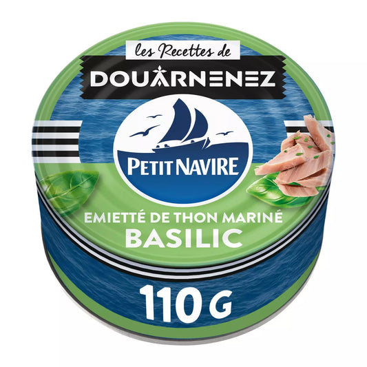 PETIT NAVIRE Atún marinado con albahaca 110g