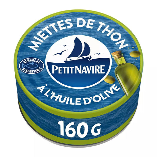 PETIT NAVIRE Atún en aceite de oliva virgen extra 160g
