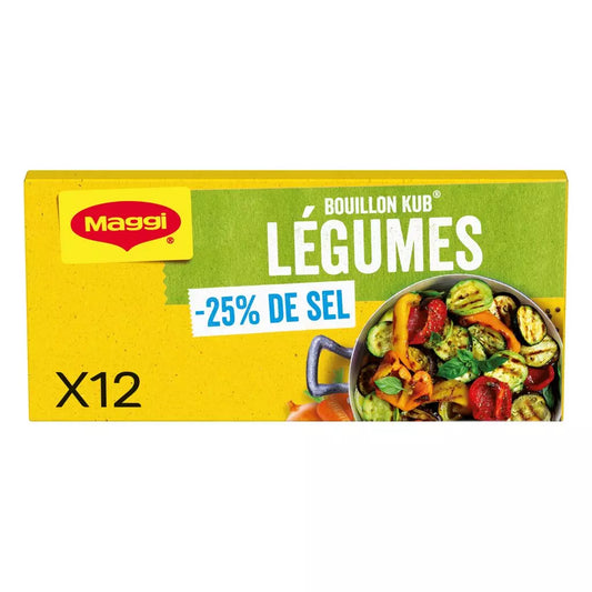 Dadi per Brodo Vegetale MAGGI (12x10g) 120g