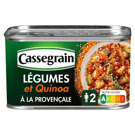 Cassegrain vegetables and quinoa with the Provençal 375g