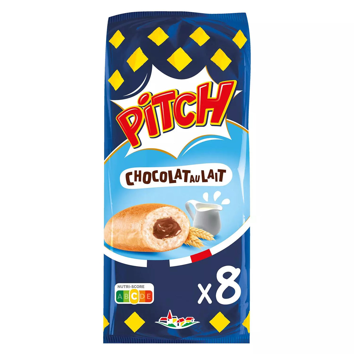 PITCH Brioches Rellenas de Chocolate con Leche 300g
