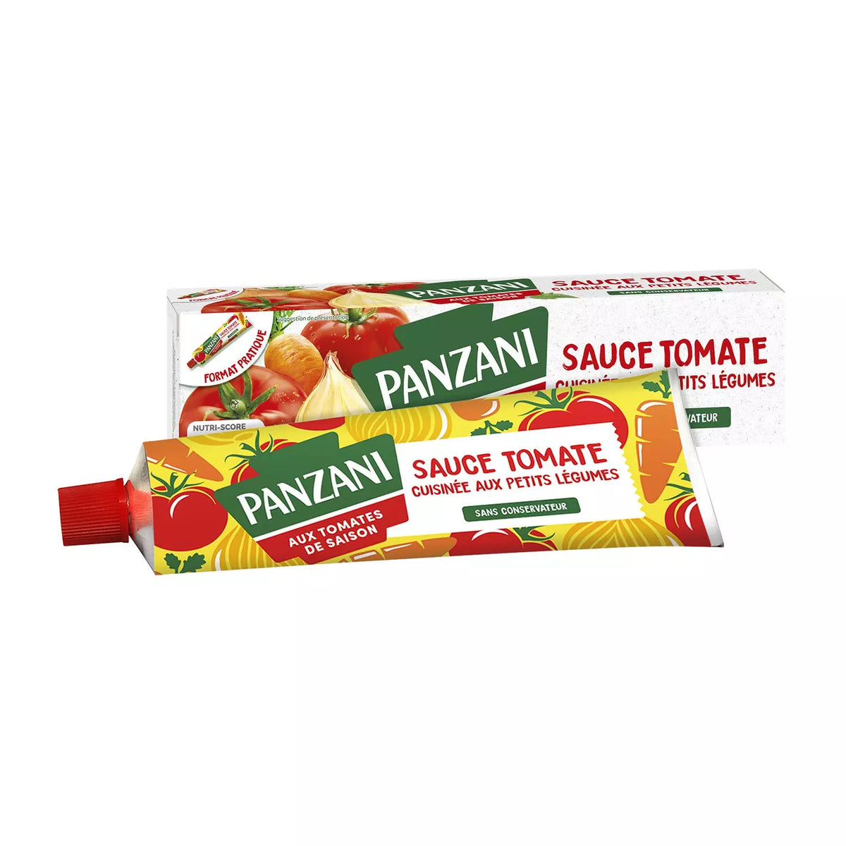 Molho de Tomate Cozido PANZANI com Legumes da Horta – 180g