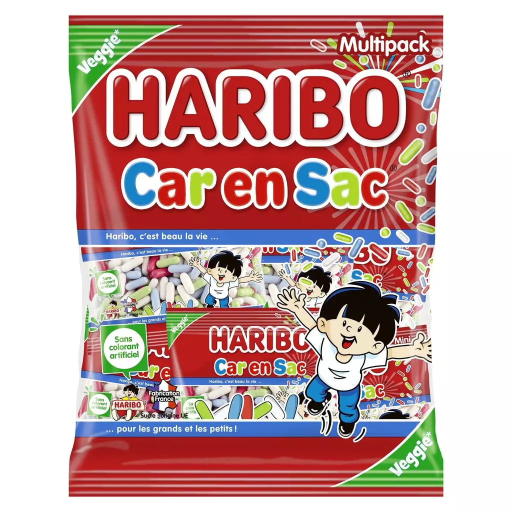 Gominolas de Regaliz HARIBO Carensac, Vegetarianas 250g