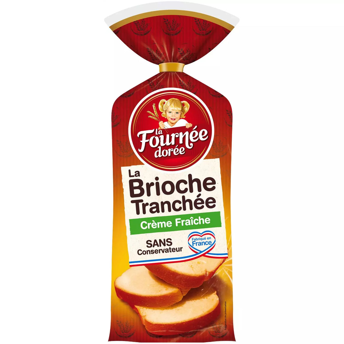 LA FOURNÉE DORÉE sliced brioche with the fresh cream 500g*