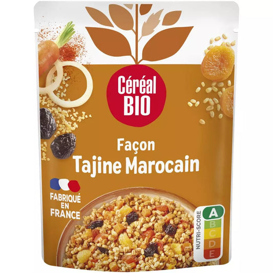 BIO-Müsli Gerste & Pflaumen Marokkanischer Art, Fleischfrei Fertigpackung – 220g