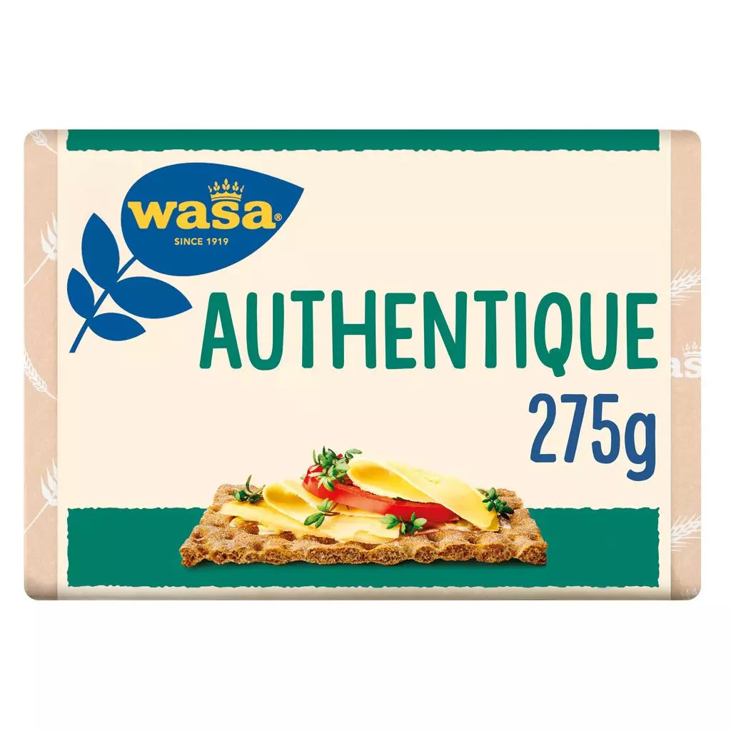 Wasa Authentic Rye Crispbread – 275g