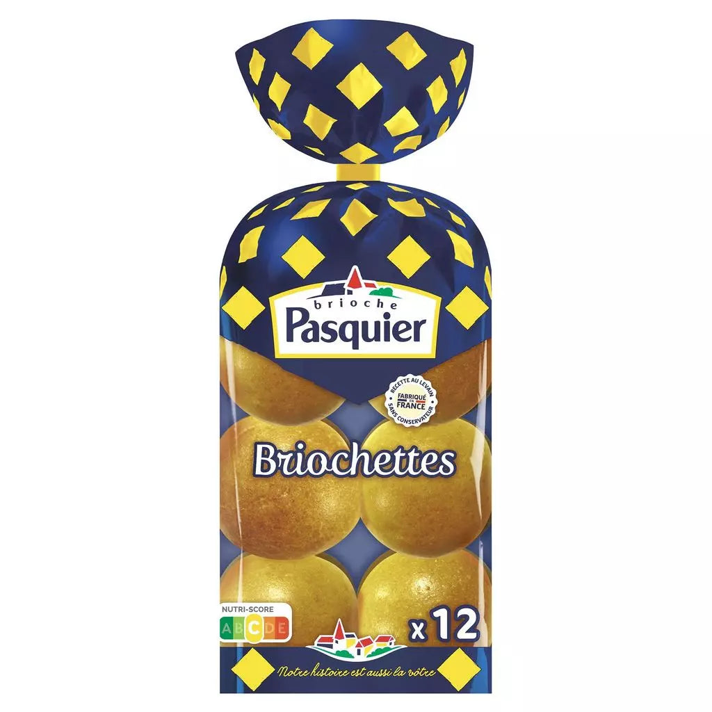 Panecillos de Brioche PASQUIER 480g*