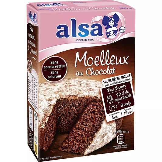 ALSA mix for cake soft with chocolate 435g