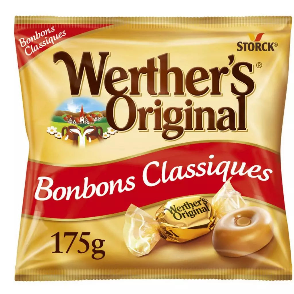 Caramelle dure WERTHER'S Original alla panna e burro 175g