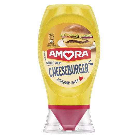 AMORA Cheeseburger Sauce Flexible Bottle – 250g