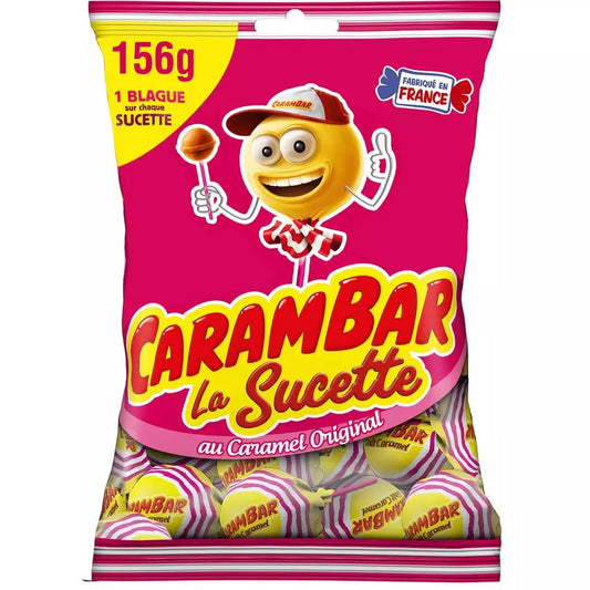CARAMBAR Karamell-Lutscher – 156g
