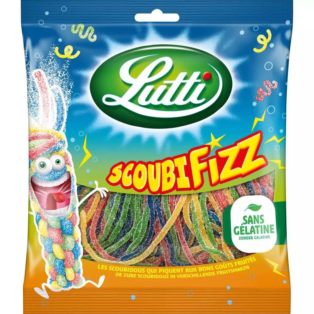 LUTTI Scoubifizz Fruchtgummis sauer 180g