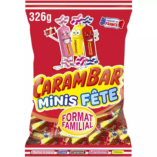 CARAMBAR Mini-Party Bonbons-Mischung - 326g