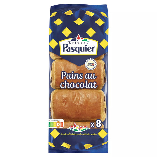 PASQUIER Pains au chocolat 360g (8 pièces)*