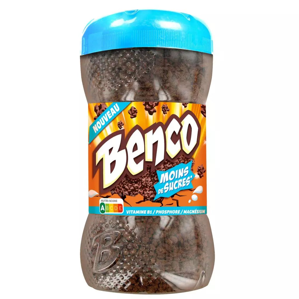 Granulés de chocolat BENCO moins de sucre 400 g
