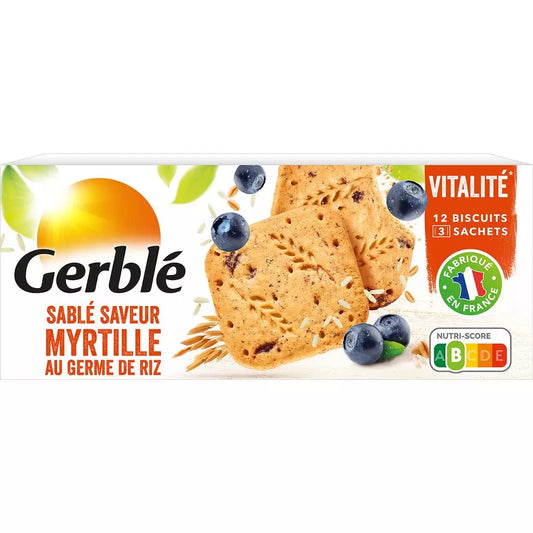 GERBLE Heidelbeer-Mürbegebäck 140g